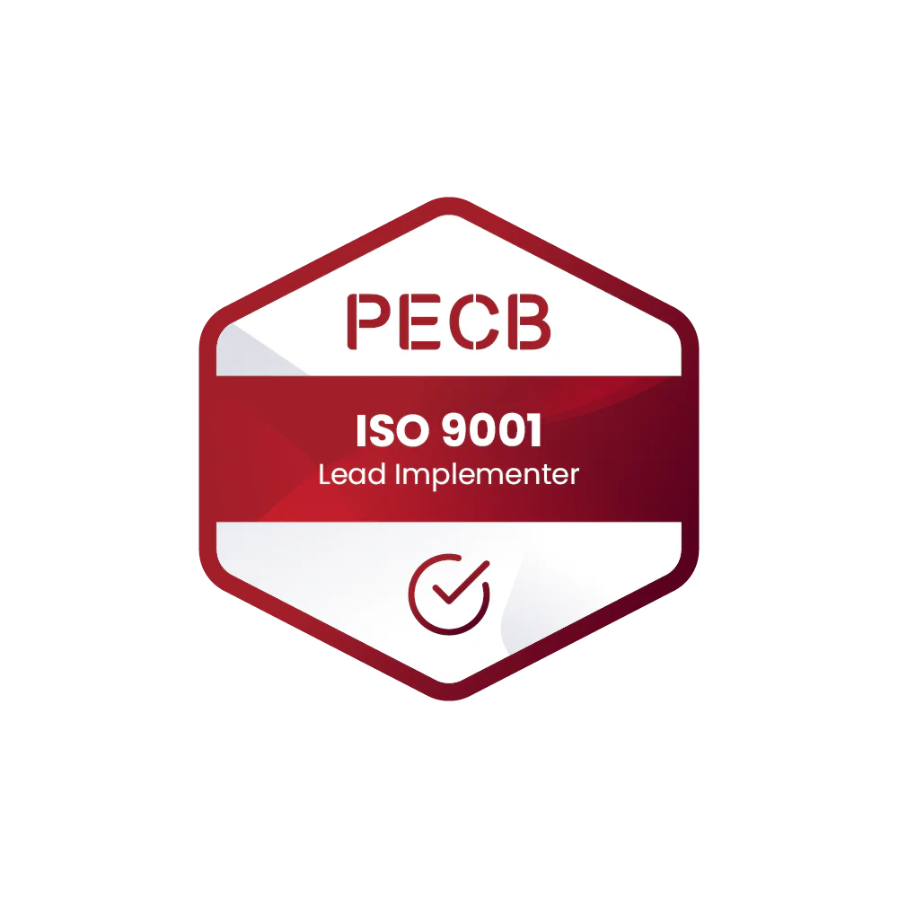 Pecb iso 9001 li